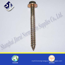 Good Quality Zinc Finished Hex Flange Screw